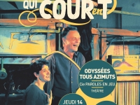 Fontaines : La "Compagnie Paroles en Jeu" présentera "Odyssées tous azimuts" le 14 novembre à 19h30 à la salle Saint Hilaire.