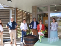 La boutique de l'EPLEFPA Fontaines Sud-Bourgogne a fêté ses 10 ans de valorisation et ventes des productions agricoles.