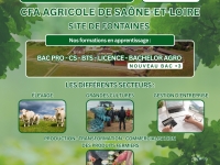 Fontaines - Le CFAA 71 – Site de Fontaines vous ouvre ses portes sur rendez-vous, le mercredi 13 mai, de 14h à 18h