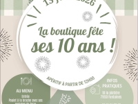 Fontaines - La Boutique du Lycée EPLEFPA-FONTAINES SUD BOURGOGNE fête ses 10 ans.