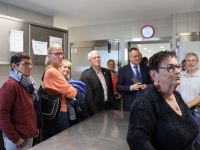 Fragnes La Loyère : inauguration nouveau restaurant scolaire.