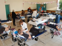 Malgré les vacances, les donneurs étaient au rendez-vous à la collecte de sang de Lessard le National.