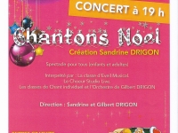 Oslon : Concert "Chantons Noël" samedi 13 décembre à 19h00 salle des fêtes .