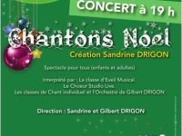 Chantons Noël, concert organisé par Accordéons musiques et chants samedi 9 décembre à Oslon