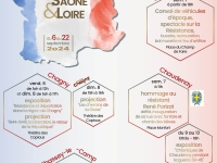 Anniversaire des 80 ans de la Libération de la Saône-et-Loire : programme conjoint organisé  par Chagny, Chassey-le-Camp, Chaudenay, Demigny et Rully. 