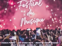 Festival de musique organisé par l'association "Anim'Jeunes" samedi 15 avril 2023 à l'Espace Georges Brassens à Saint Rémy à  partir de 16h00.