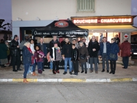 Saint Rémy, inauguration de la boucherie Charcuterie traiteur David Lombard ce 17 février 2023.