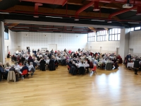 250 convives aux repas offert aux aînés par le CCAS de Saint Rémy.