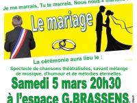 Les Cabazou! et le Bavarois Band Bourguignon à la salle de l’espace Brassens de Saint Rémy le 5 mars 2022 à 20h30 pour  ̏Le mariage˝.