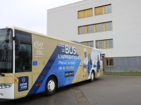 Saint Rémy, le Bus de l’Apprentissage fait une halte au collège Louis Pasteur.