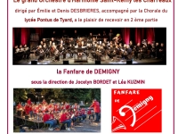 St Rémy : Grand concert de printemps à la salle de l'Espace Georges Brassens samedi  12 avril 2025 à 20h30