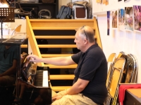 Le clin d'œil musical au président de l'Harmonie St Rémy/les Charreaux