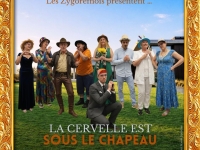 Saint Rémy- Les Zigorémois présente "La cervelle est sous le chapeau" samedi 30 mai 20h30 salle Brassens