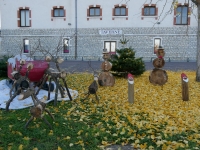 Saint Rémy en lice pour le concours des décorations de Noël organisé par le département.