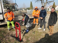Saint Rémy, la mairie va implanter 93 arceaux à vélos sur la commune.
