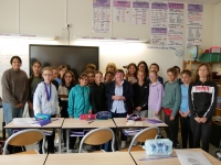 Mai à vélo est terminé, place aux récompenses dans les écoles de Saint Rémy.