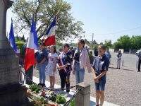 Saint Rémy, dimanche 8 Mai 2022, commémoration de la victoire 1945.