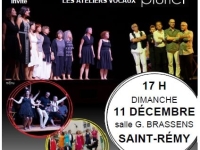 Saint-Rémy patrimoine accueille Musique pluriel pour un concert le dimanche 11 décembre à 17h00 à la salle Brassens de Saint Rémy