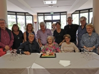 La maison de retraite Villa Thalia de Saint Rémy a fêté le 100ème  anniversaire de Jeanne Berthelon.