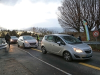 Saint Rémy Cyclable, des tests grandeur nature de partage de la chaussée avec l’atelier prévention code de la route ̏chaussée à voie centrale banalisée˝.