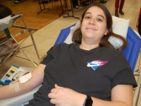 Collecte de sang à Sassenay, Anaïs Jacquemard a fait son "premier don".