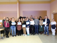 Remise des diplômes de "Certification Spécialiste en Soins Psychiatriques" à 12 soignants du Centre Hospitalier Spécialisé de Sevrey.