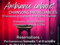 La Fanfare de Saint Germain du Plain organise un spectacle au profit de son école de musique avec l'orchestre Gilbert Drigon et le groupe de chanteurs Tétra.