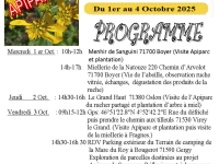 Grande Fête nationale des miels de France et des pollinisateurs.