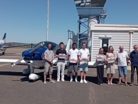 Aéroclub du Grand Chalon : la proclamation des résultats du BIA  à Champforgeuil