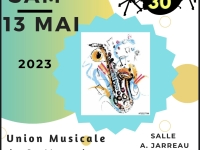L’Union Musicale de Saint-Marcel son concert de printemps à la salle des fêtes Alfred Jarreau ce samedi 13 mai à 20h30