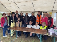 Gros succès pour le marché artisanal de l’association «La Bouge’otte » à Gergy !