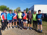 Sortie longue distance ce mercredi pour les coureurs du Vélo Club de Saint-Marcel ! 