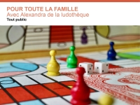 Après-midi jeux de société à la Bibliothèque ce mardi 27 février