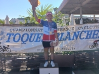 Championnat de France cycliste des métiers de la restauration et de l’hostellerie : Jocelyne Zacchia, du club de vélo maraîcher, a remporté le titre !