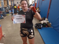 Givry Boxe Thaï : Mathilde FRANÇOIS remporte le Championnat de Bourgogne Franche Comté
