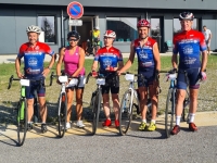 Le soleil de plomb n’a pas découragé les cyclistes maraîchers ce week-end 
