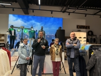 Vœux du FRSM : Laurent CAPELLO, partenaire depuis 16 ans avec Sport 2000, leur a offert une très belle soirée festive 