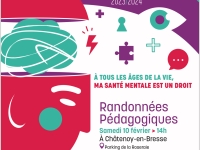 Ce samedi 10 février : venez participer aux randonnées pédagogiques à Chatenoy-en-Bresse