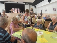 Après la fête patronale, le traditionnel « flan des anciens » a eu lieu ce lundi 