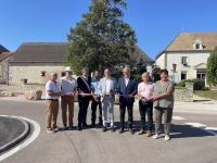 Olivier Tainturier, sous-préfet de Chalon sur Saône, a rendu visite aux épervanais ce jeudi 