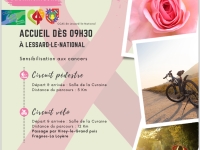 Octobre rose : rendez-vous à Lessard-le-National ce dimanche 1er octobre 