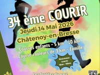Réservez vite votre place pour le 34ème Courir de Chatenoy en Bresse 