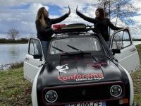 Les Pépettes en 4L : le départ c’est aujourd’hui pour Mélanie et Tessa !