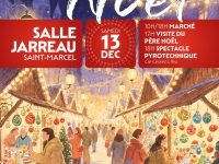 Pour la deuxième année consécutive, la Ville de Saint-Marcel vous propose son marché de Noël d'artisans-créateurs !