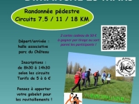 Le LACC vous donne rendez-vous ce dimanche pour la 20ème édition de la randonnée pédestre « La Bressane » à Châtenoy-en-Bresse.