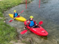 Première sortie 2026 en eaux-vives pour Chalon sur Saone Canoë Kayak