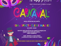 Loup Kid organise son carnaval ce samedi 16 mars à la salle du bicentenaire 