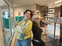 2 anciennes élèves sont venues faire la promotion de leur formation post-bac aux lycéens de St Charles
