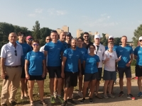 Chalon-sur-Saône : 12 Yolettes ont participé à la 1ère rando-aviron "Chalon sur l'eau"