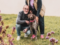 Ouroux-sur-Saône : Les chiens étaient les bienvenus à octobre rose 